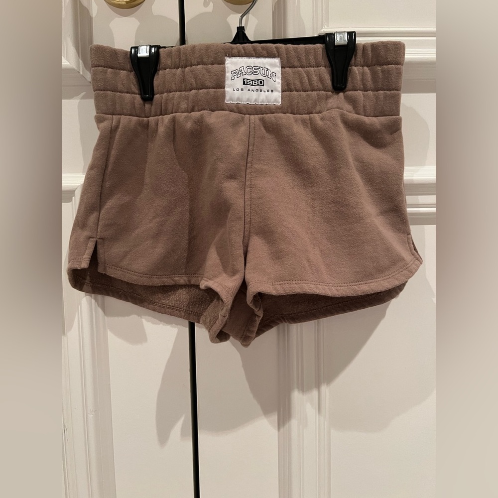 brown pacsun shorts